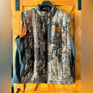 Realtree Camo Vest with Orange